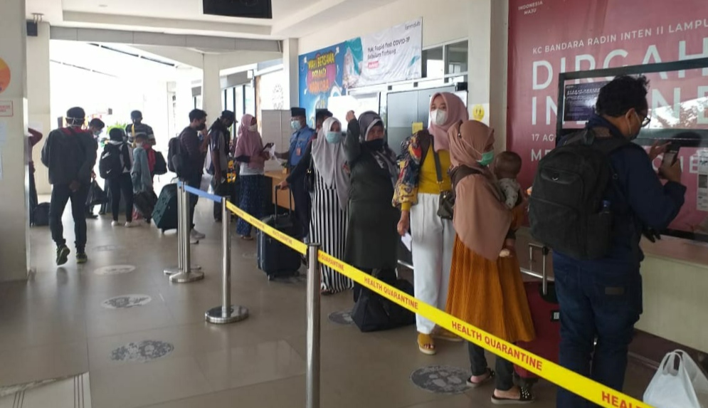 Puncak Penerbangan di Bandara Raden Inten II Diperkirakan 30 Desember