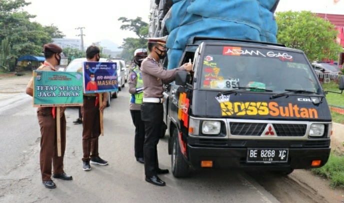 Satlantas Polres Pringsewu Siapkan Lima Titik Rekayasa Jalan