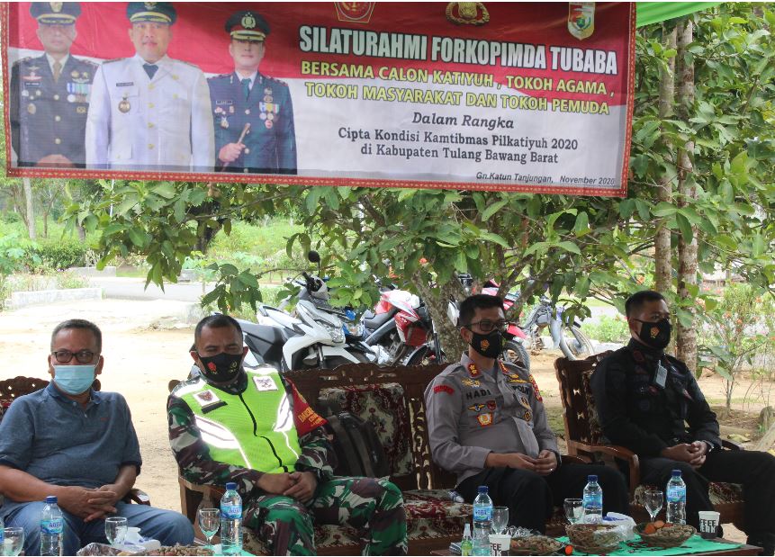 Jelang Pilkati, Polres Tubaba dan Kodim 0412/LU Patroli Cooling Sistem