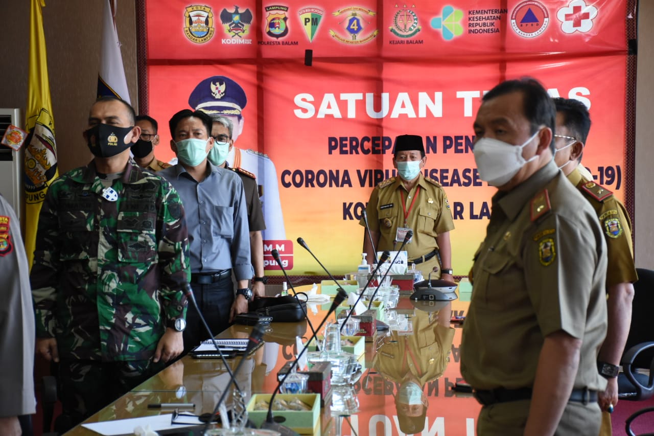 Dandim 0410/KBL Hadiri Rapat Koordinas Tahapan Pilkada