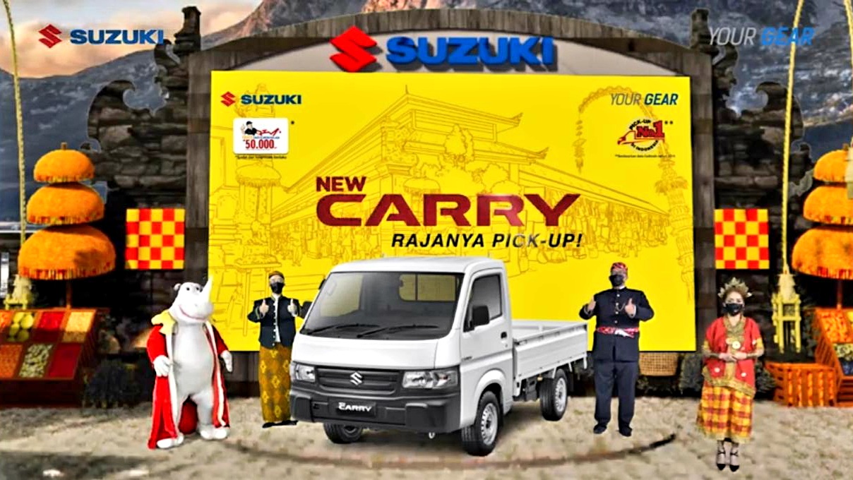 New Carry Pick Up Hadir dengan Body Lebih Kokoh dan Tangguh