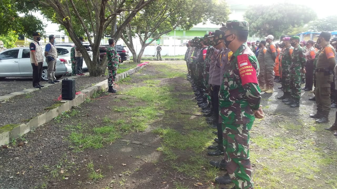 Kodim 0410/KBL Apel Pasukan bersama Gugus Tugas Covid-19