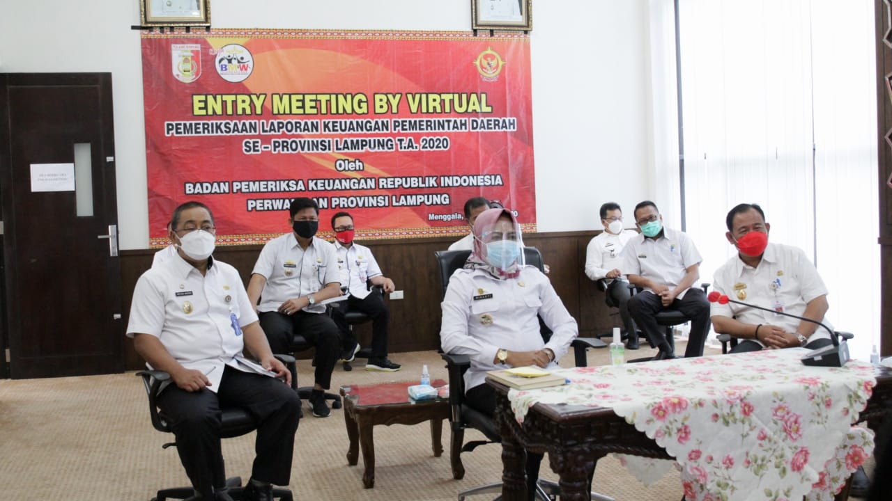 Pemkab Tuba Entry Meeting dengan BPK Lampung