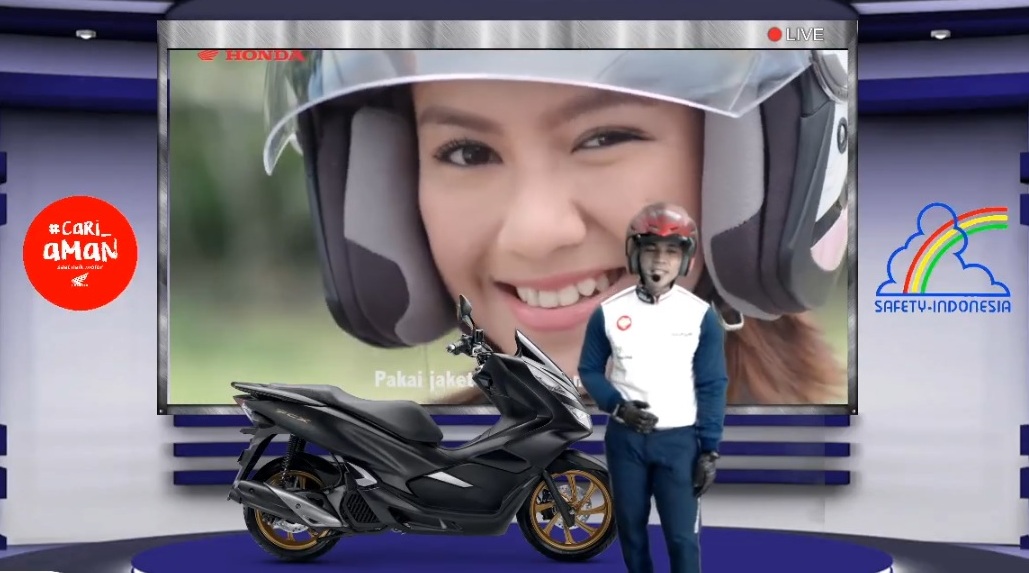 Tunas Honda Kampanyekan 5P Kepada Mitra Ojek Online