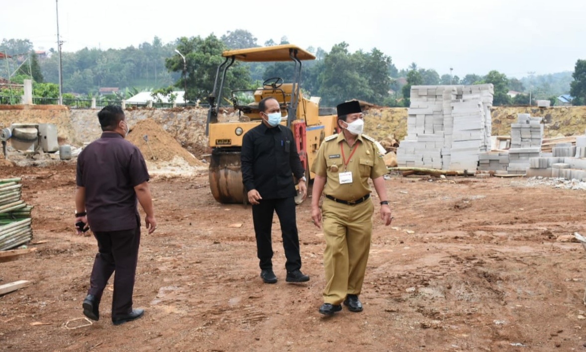 Pembangunan Kantor Kecamatan Ditarget Selesai Akhir Januari