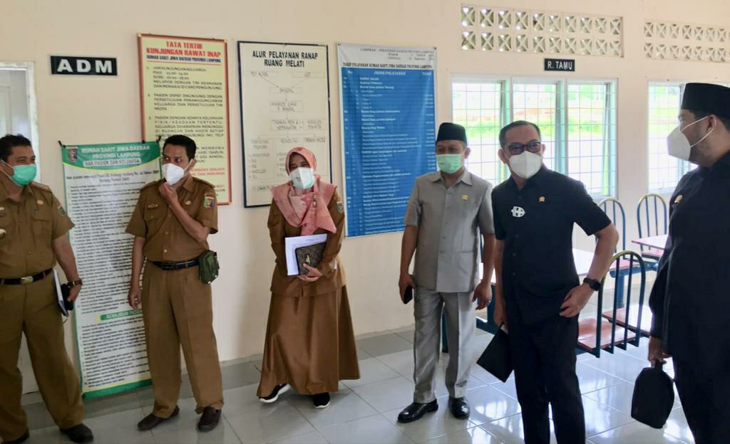RSJ Lampung Diminta Siapkan Ruang Isolasi Covid-19 Khusus Gangguan Jiwa