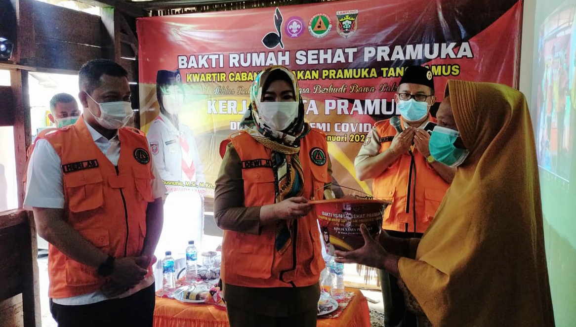 Bhakti Rumah Sehat Pramuka Sasar 40 RTLH di Tanggamus