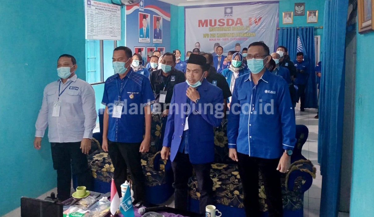 Musda PAN Pesawaran, M. Nasir Masuk Tim Formatur