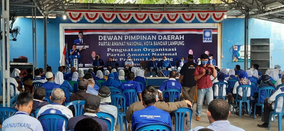 Draft Kepengurusan DPD PAN Bandarlampung Rampung, Tinggal Ajukan ke DPW