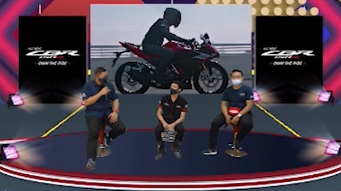 Tunas Honda Lampung Gelar Bincang Online Bersama Komunitas Motor Viral All New CBR150R