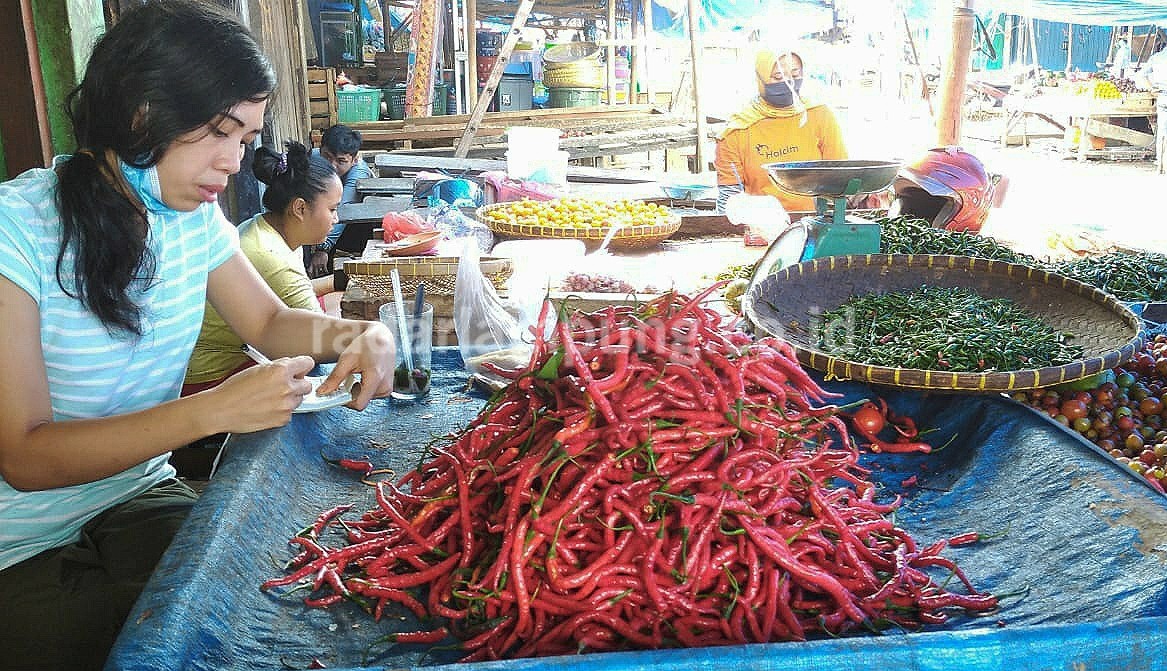 Harga Cabai Rawit di Lampura Semakin Pedas