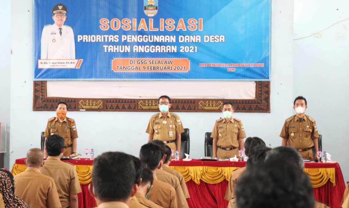 Sosialisasikan Prioritas Pengelolaan Penggunaan DD