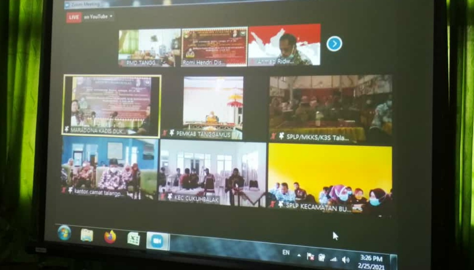 Listrik Padam, Zoom Meeting Program DMM Terganggu