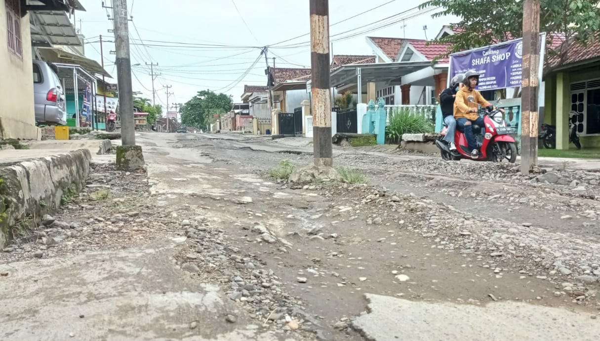 Tolong, Perbaiki Jalan Rusak di Lampura!