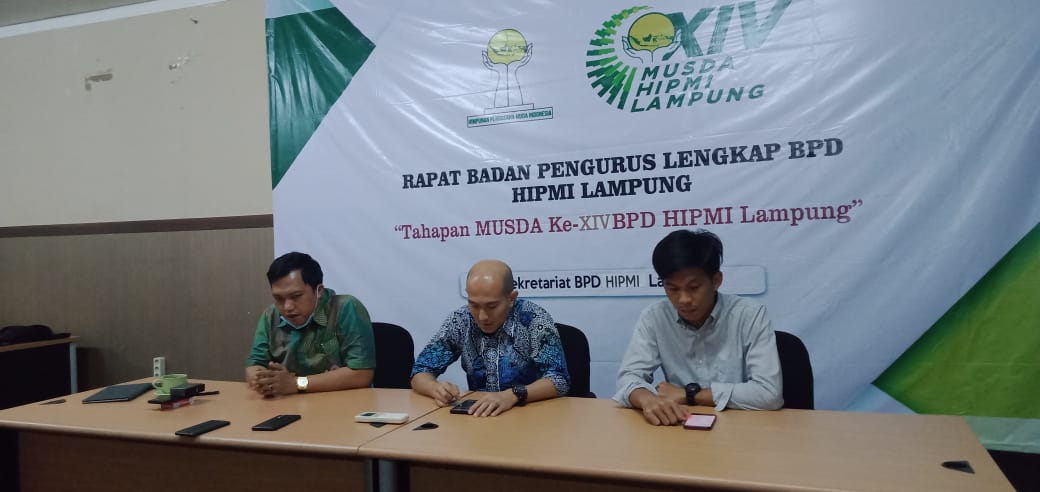 BPD Hipmi Lampung Bakal Gelar Musda ke XIV Tahun Ini