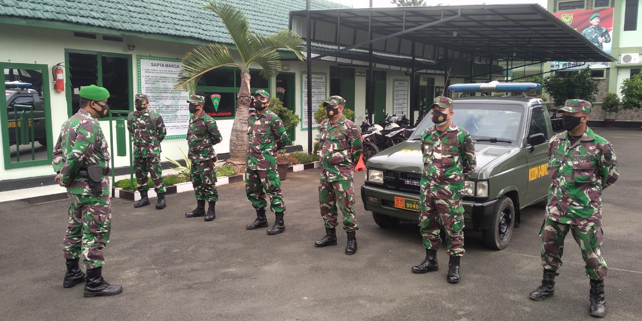 Jaga Keamanan dan Ketertiban Masyarakat, Kodim 0410/KBL Melaksanakan Patroli