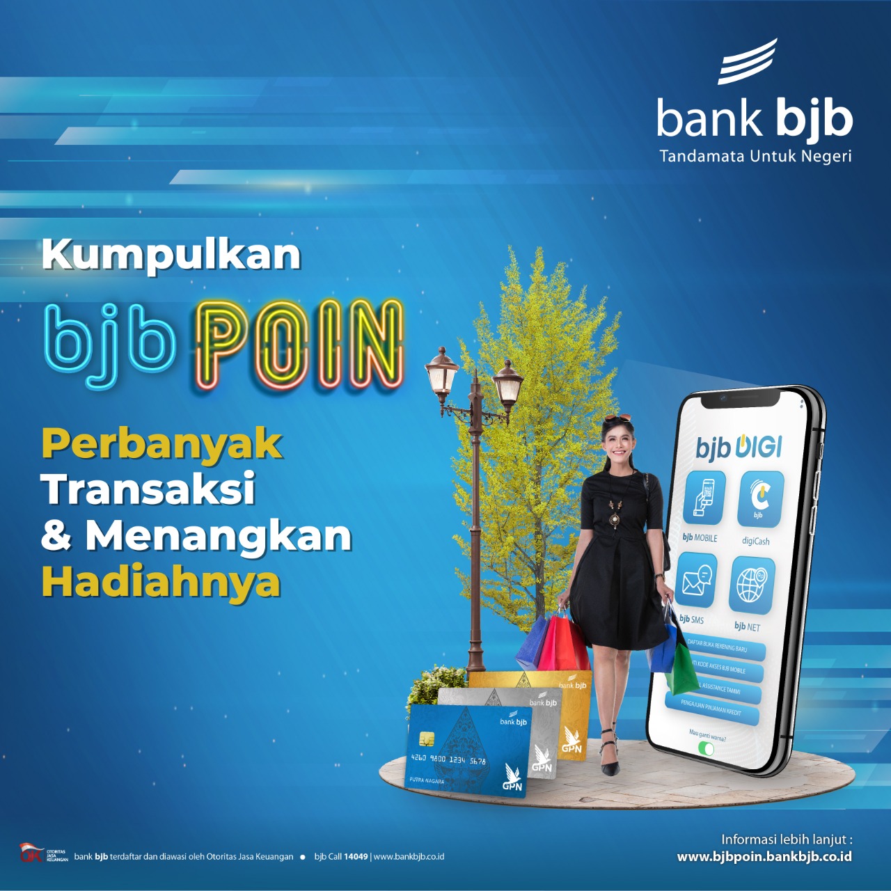 Dapatkan Hadiah dari bjb POIN, Tingkatkan Transaksi Digitalmu di bank bjb Sekarang Juga !