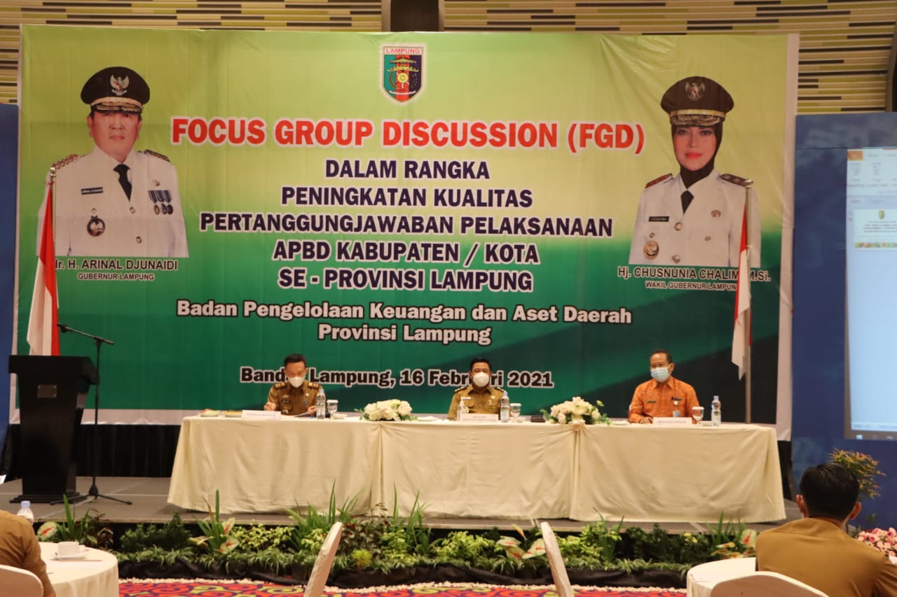 Pemprov Lampung Tingkatkan Kualitas Pertanggungjawaban APBD Kabupaten/Kota