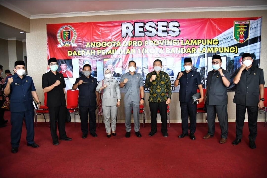Reses, Anggota DPRD Lampung Dapil I Genjot Kemajuan Kota Tapis Berseri