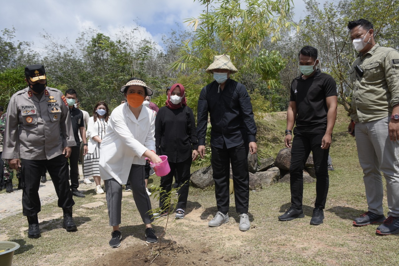 Puan Maharani ke Tubaba, Umar Ahmad Presentasikan Master Plan Uluan Nughik