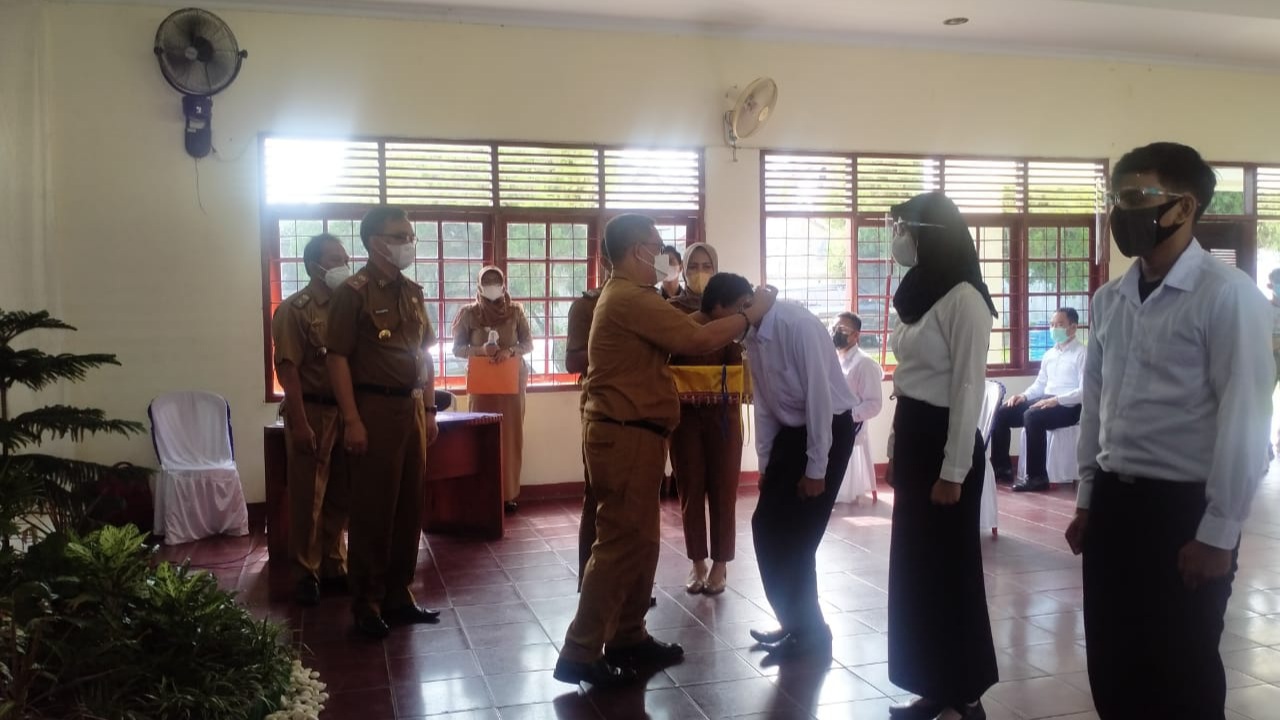 672 Pencaker Ikut Pelatihaan Berbasis Kopetensi Disnaker Lampung
