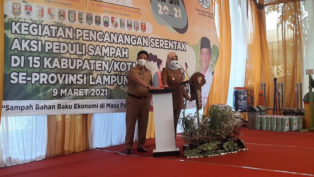 Pemprov Lampung Canangkan Aksi Peduli Sampah