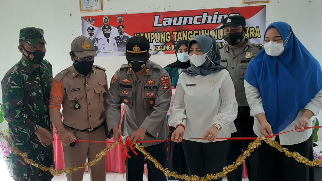 Kampung Tangguh Nusantara Kelurahan Kedaung Di-launching