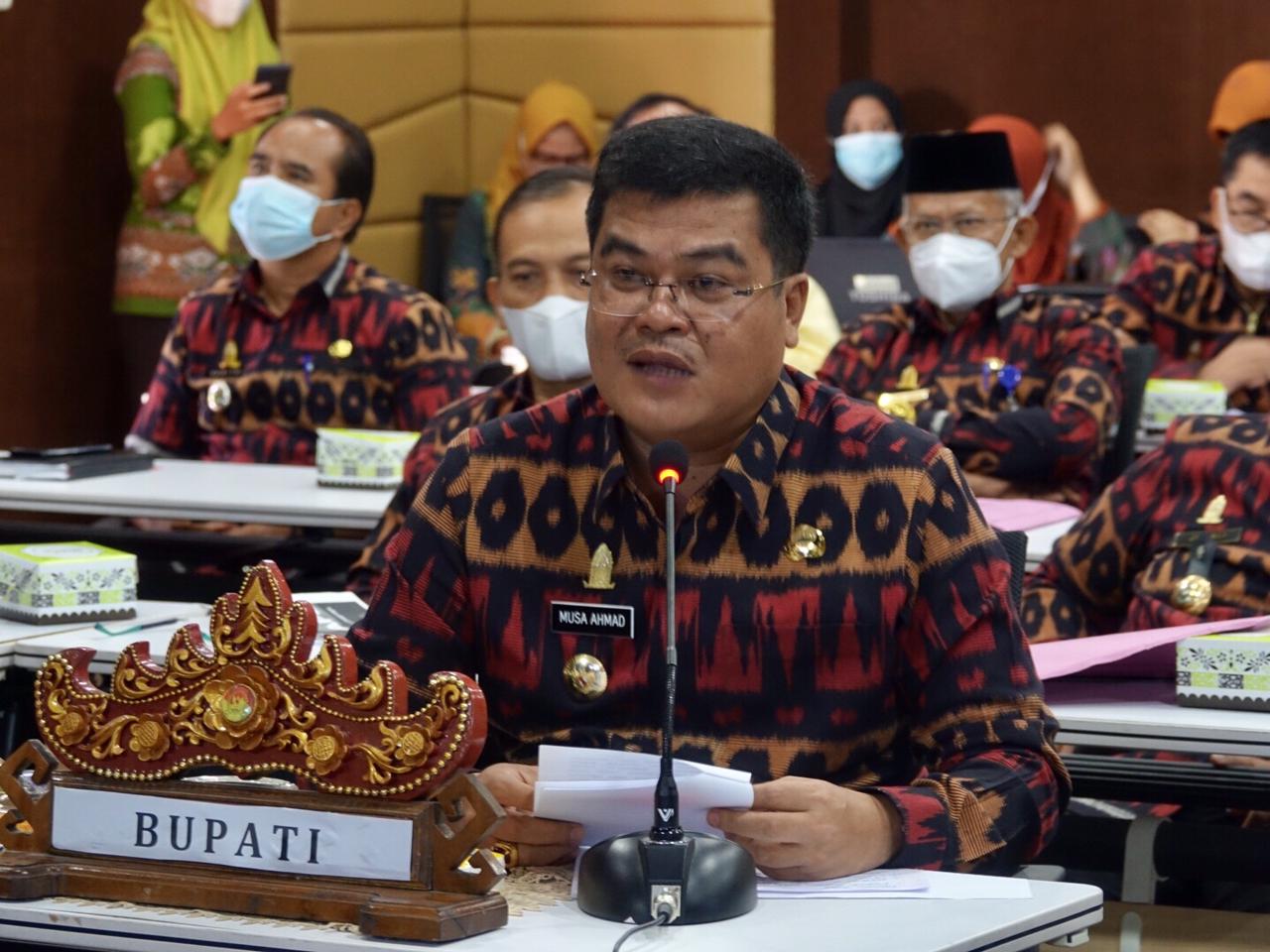 Bupati Berharap Lamteng Raih APE Lebih Tinggi dari 2018