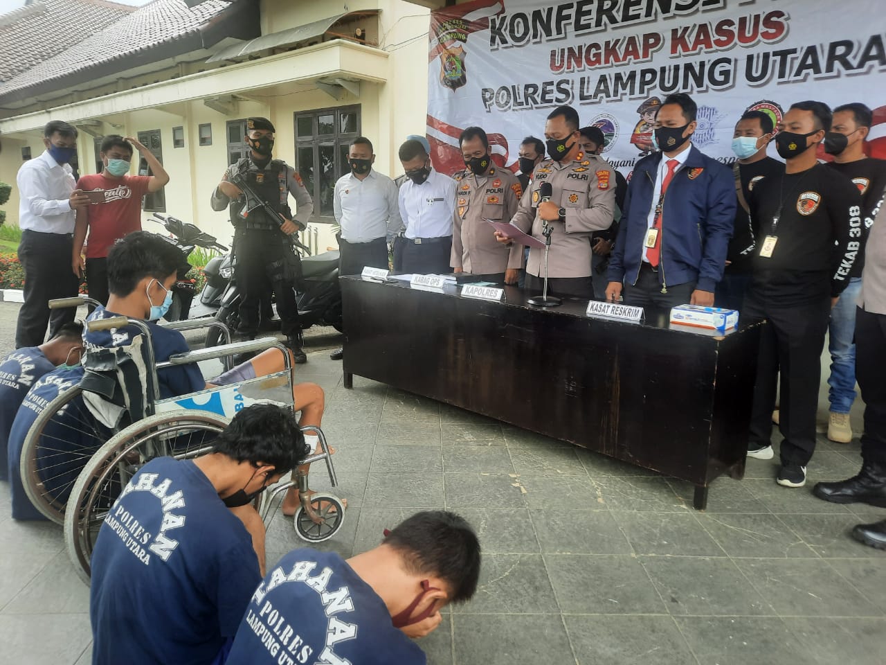 Spesialis Curanmor Lintas Provinsi di Tembak