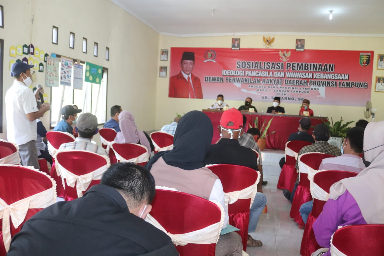 Kodim 0410/KBL Jadi Narasumber Pembinaan Ideologi Panxasila