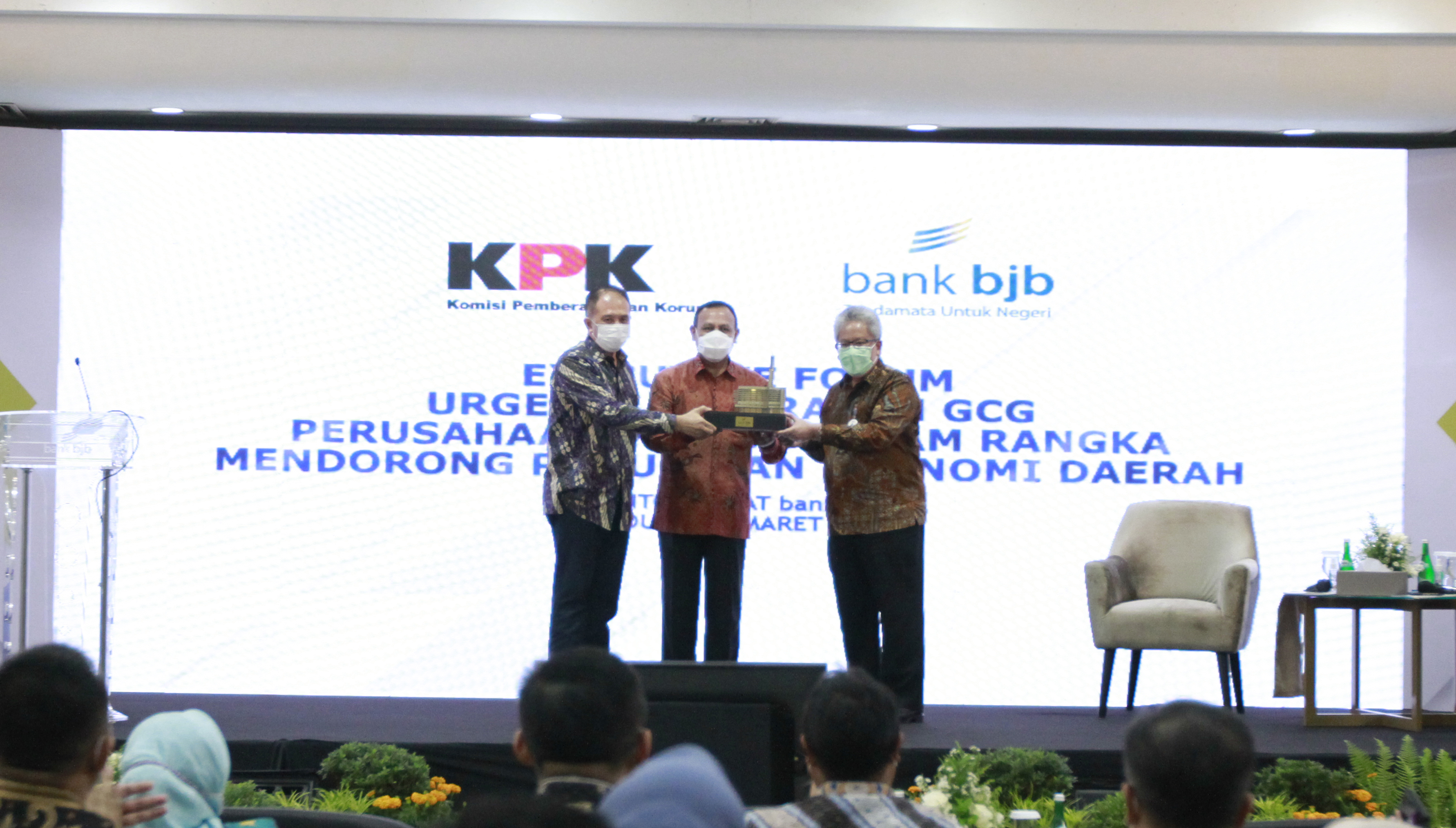 Ketua KPK RI Edukasi Soal Pemberantasan Korupsi di Menara bank bjb