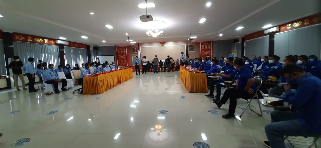 Kader Partai Demokrat Lampung Geruduk Kanwil Kemenkumham