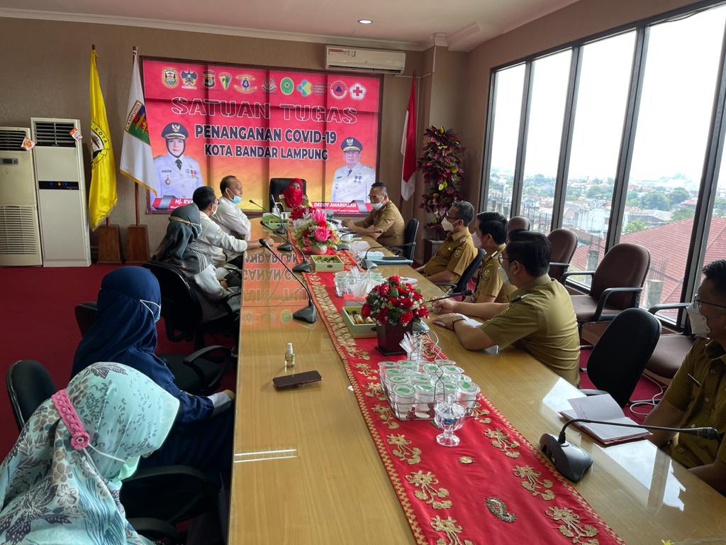 Jajaran Radar Lampung Audiensi Dengan Walikota Eva Dwiana