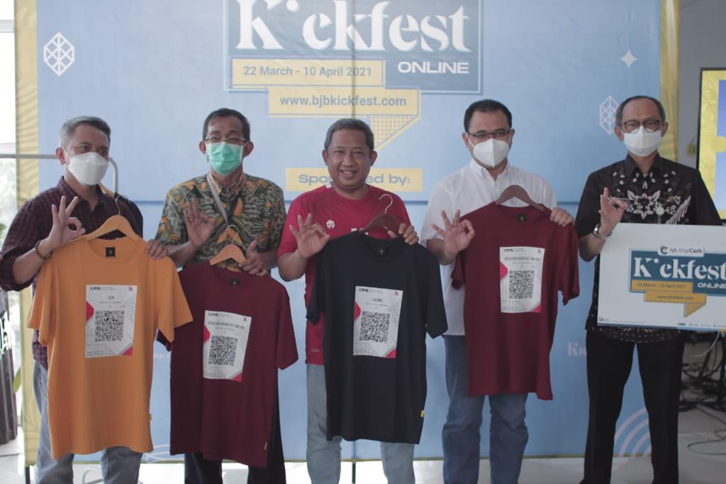 Dukung Ratusan UMKM Lokal, bjb Gelar DigiCash KickFest Secara Daring