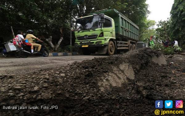 Refocusing Anggaran, Perbaikan Jalan Provinsi di Lamteng Secara Bertahap