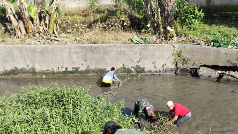 Personel Kodim 0410/KBL Laksanakan Kegiatan Grebek Sungai