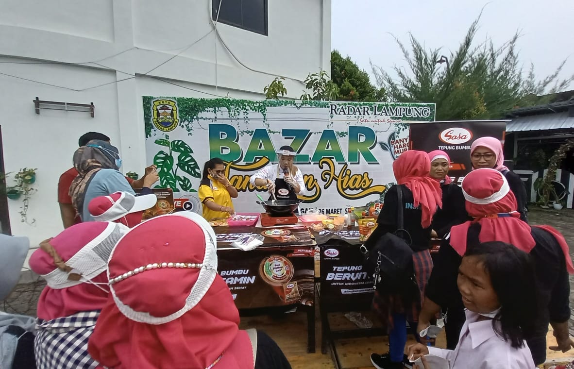 Demo Masak Sasa Kenalkan Tepung Bumbu Fortifikasi