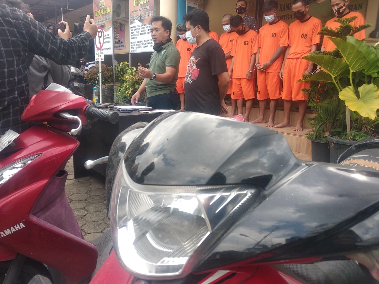 Polisi Amankan Para Pelaku C3