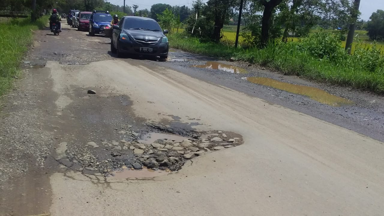 Respon Bupati Lamtim Terkait Jalan Rusak