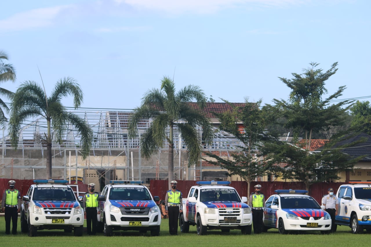 Polres Lamtim Terjunkan 63 Personil Operasi Keselamatan Krakatau