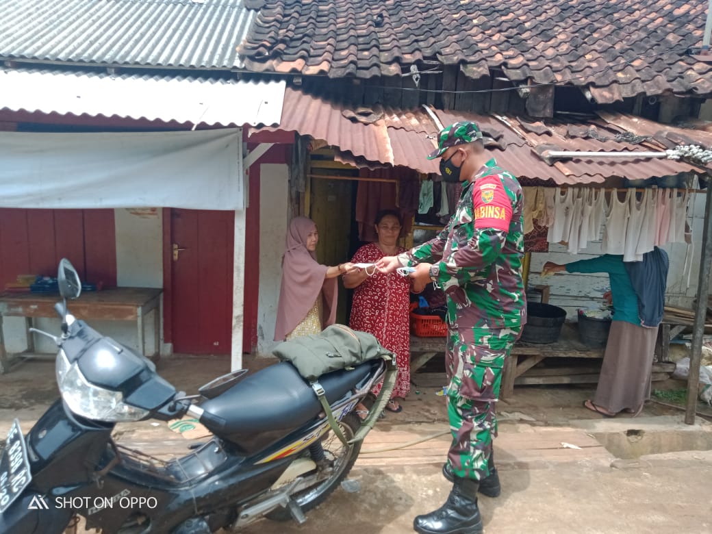 Personel Kodim 0410/KBL Laksanakan Kegiatan Pembinaan Teritorial