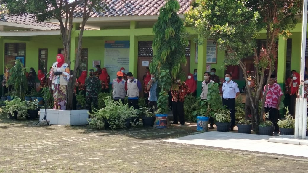 Wadanramil Panjang Ikuti Kegiatan Apel Siaga