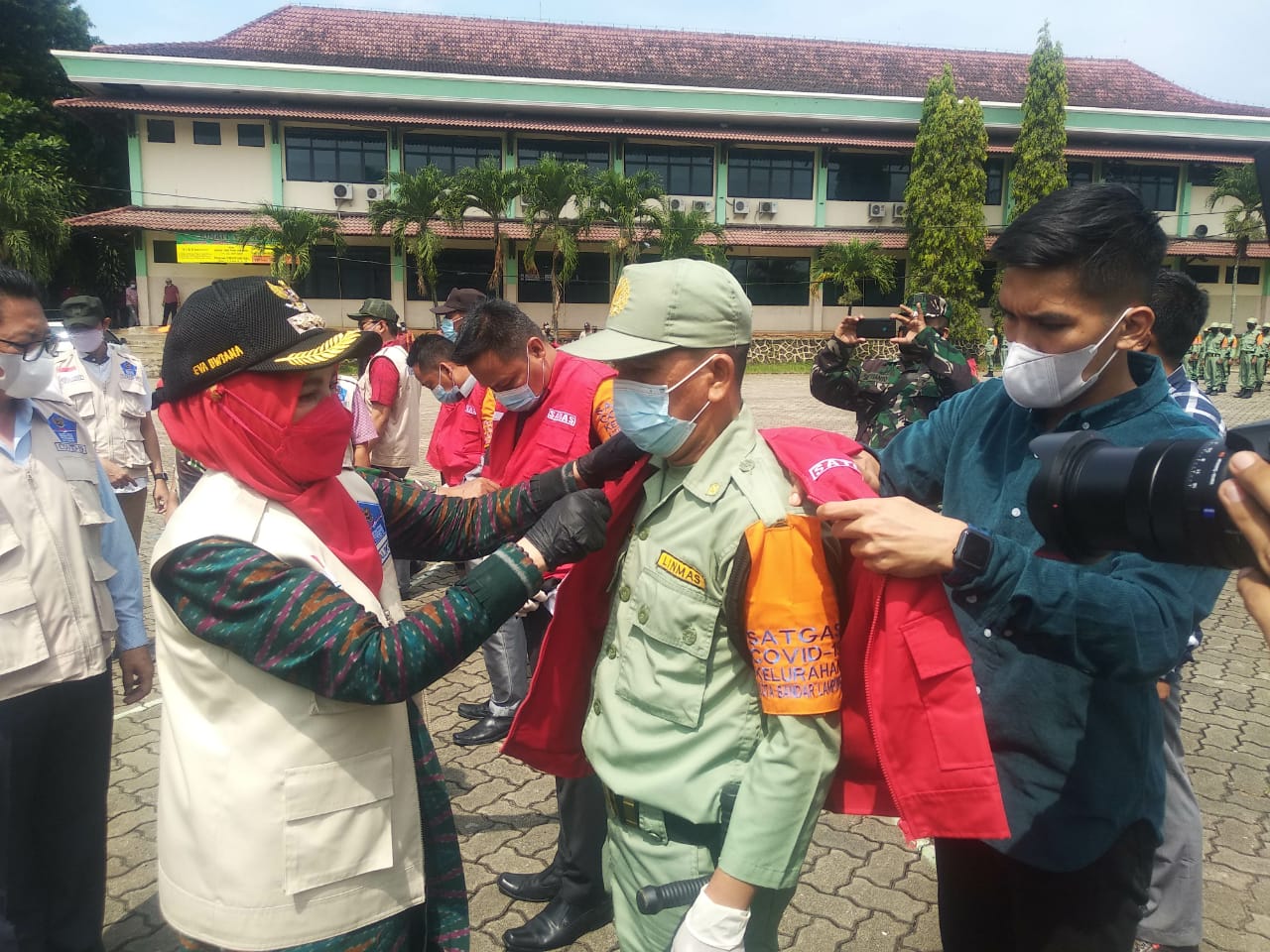 Bunda Eva Optimis Bandarlampung Segera Zona Hijau, Dengan Catatan ...