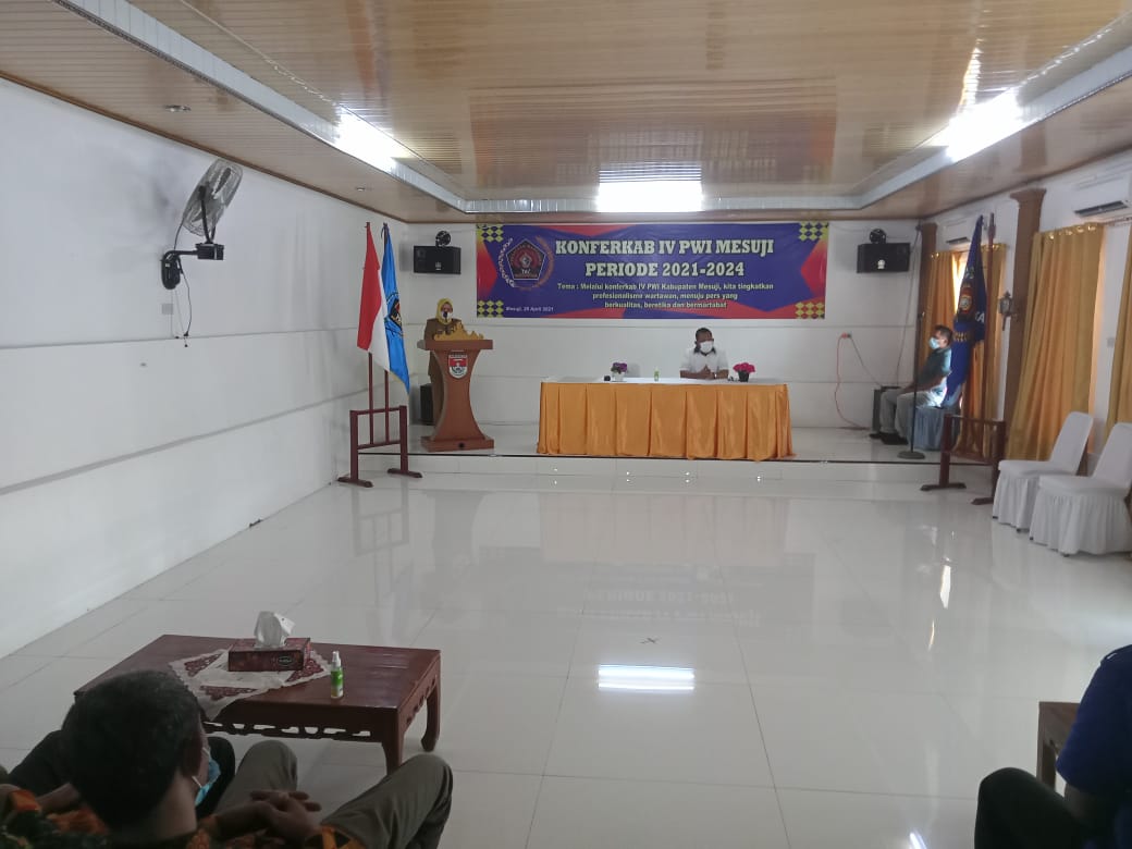 Buka Konferkab PWI, Ini arahan Wakil Bupati Mesuji