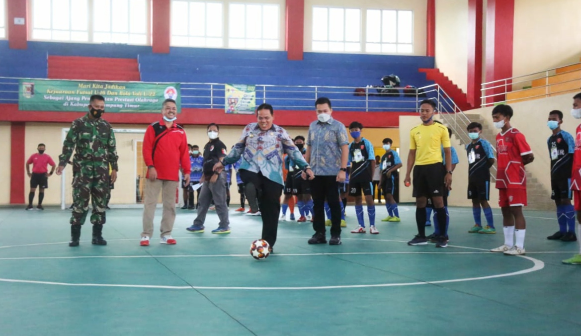 Jelang Porprov, Lamtim Gelar Kejuaraan Futsal dan Voli U-16