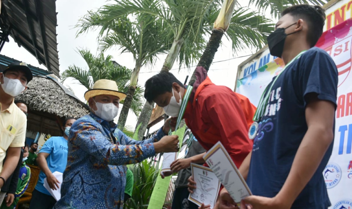 PRSI Lamtim Gelar Lomba Renang Tingkat Pelajar Bupati Cup I