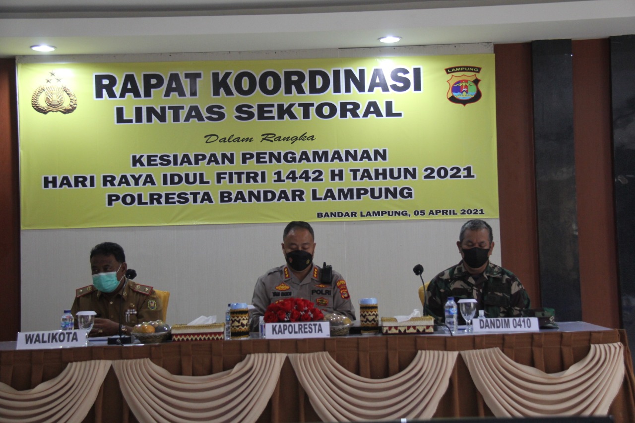 Pasiops Kodim 0410/KBL Ikuti Kegiatan Rapat Lintas Sektoral