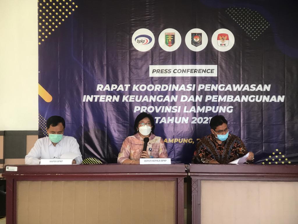 Sinergi dengan Inspektorat, BPKP Awasi Keuangan dan Pembangunan di Lampung