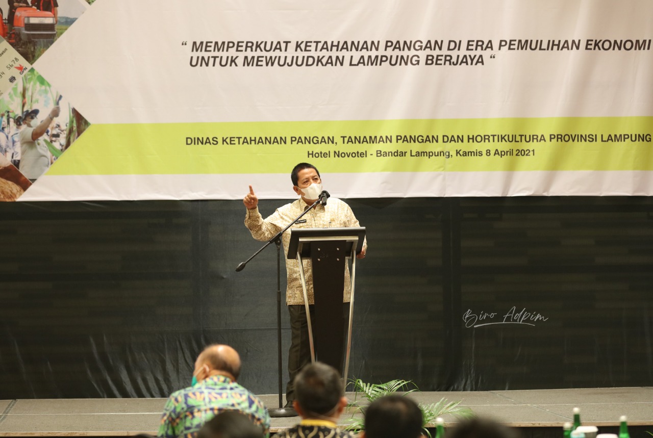 Arinal Minta Jajaran Pertanian Optimalkan Keunggulan Kompetitif