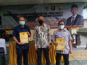 Sekretaris Komisi V DPRD Lampung Hadir di Tengah Pemuda, Edukasi dan Tanamkan Ideologi Pancasila
